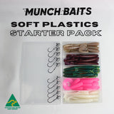 MUNCH Baits Soft Plastics Starter Pack