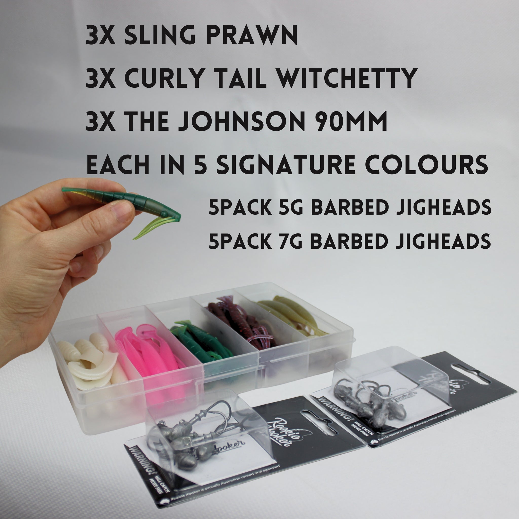 MUNCH Baits Soft Plastics Starter Pack