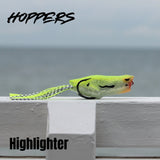 Hoppers 65mm 15g Weedless Frog Lure