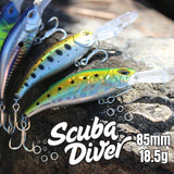 Scuba Diver 85mm 18g Jerkbait