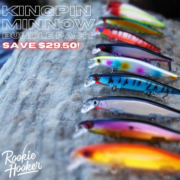 RH Kingpin Minnow 110mm 13g Jerkbait BUNDLE PACK