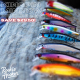 RH Kingpin Minnow 110mm 13g Jerkbait 10 LURE BUNDLE PACK