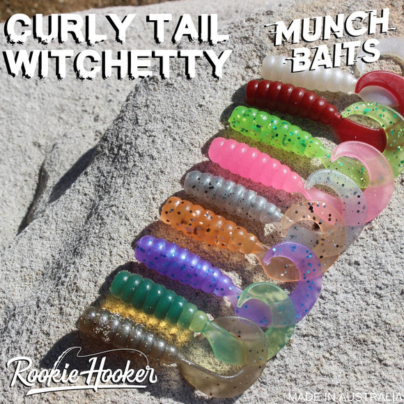 MUNCH BAITS Curly Tail Witchetty